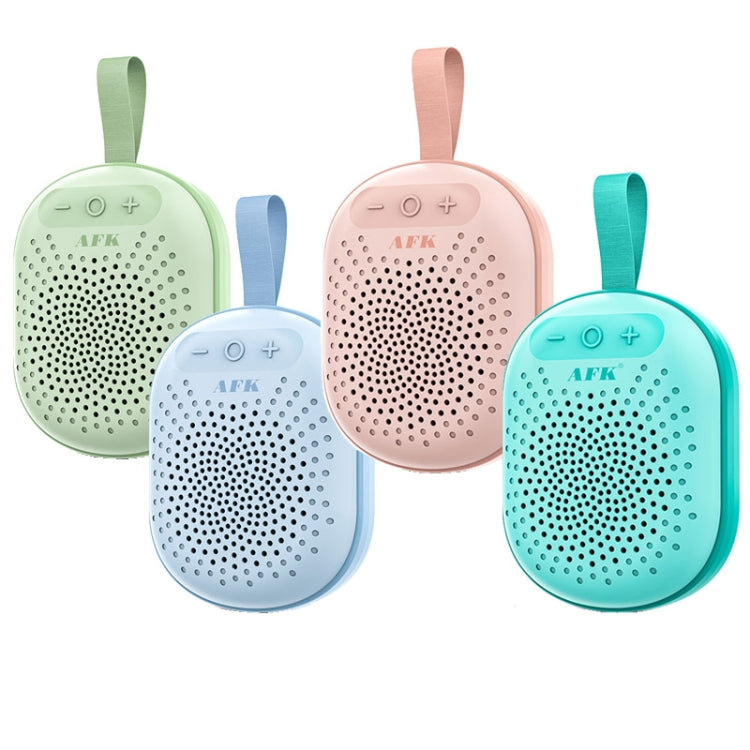 AFK BT-513 TWS Mini Portable RGB Light Bluetooth Speaker 3D Sound Effect Waterproof Bluetooth Audio(Light Blue) - HoMEdemic™ 