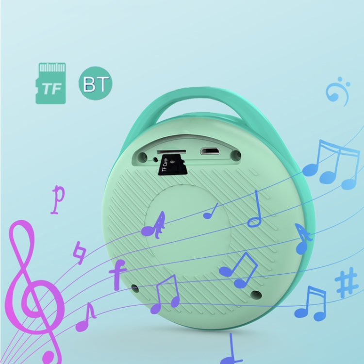 AFK BT-515 TWS Mini 3D Sound Effect Bluetooth Speaker Portable Waterproof RGB Light Audio(Lake Blue) - HoMEdemic™ 