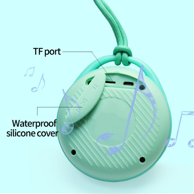 AFK BT-515 TWS Mini 3D Sound Effect Bluetooth Speaker Portable Waterproof RGB Light Audio(Lake Blue) - HoMEdemic™ 