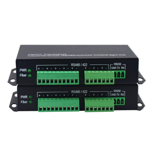 1pair YH-VD48508 SC 8-way Bidirectional Data Network Optical Transceiver Fiber Optic Transceiver(Black) - HoMEdemic™ 