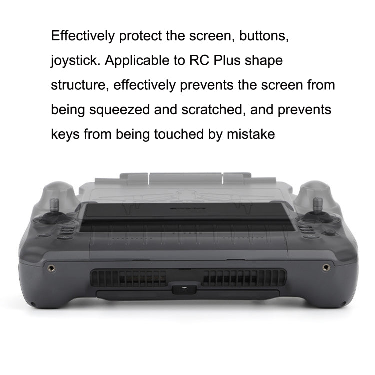 Sunnylife YK570 For DJI RC Plus Remote Control Protective Hood Plate Protective Cover(Black) - HoMEdemic™ 