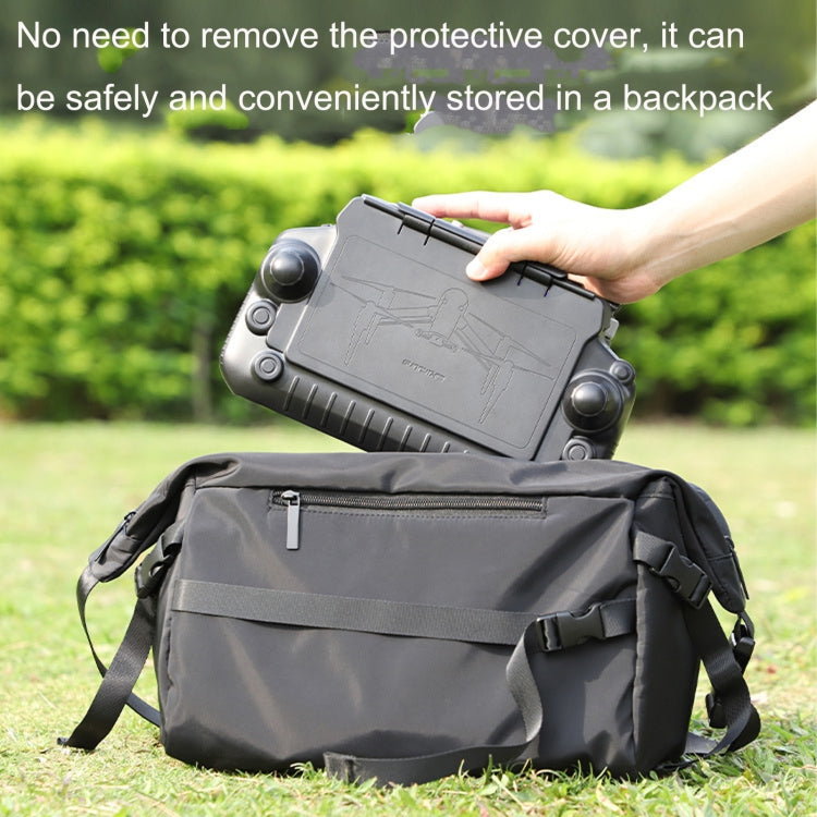 Sunnylife YK570 For DJI RC Plus Remote Control Protective Hood Plate Protective Cover(Black) - HoMEdemic™ 