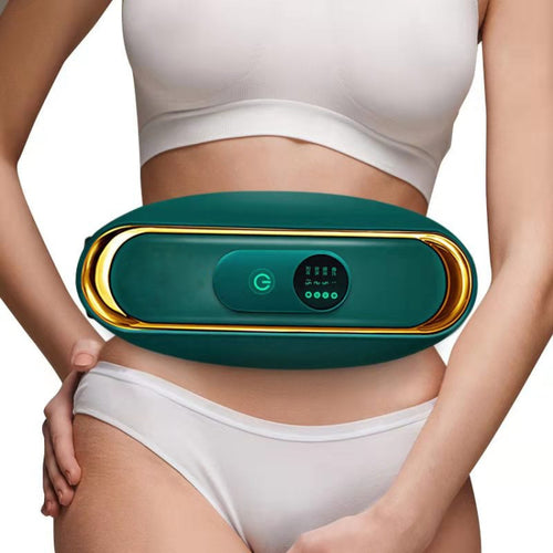 Smart Abdominal Massage Hot Compress Belt Girls Menstrual Period Massager(Green) - HoMEdemic™ 