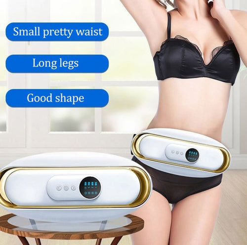 Smart Abdominal Massage Hot Compress Belt Girls Menstrual Period Massager(White) - HoMEdemic™ 