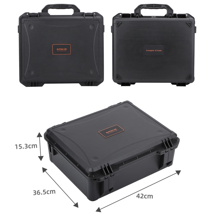 Sunnylife AQX-8 For Mavic 3 Pro / Mavic 3 Classic / Mavic 3 Waterproof Large Capacity Protective Handbox(Black) - HoMEdemic™ 
