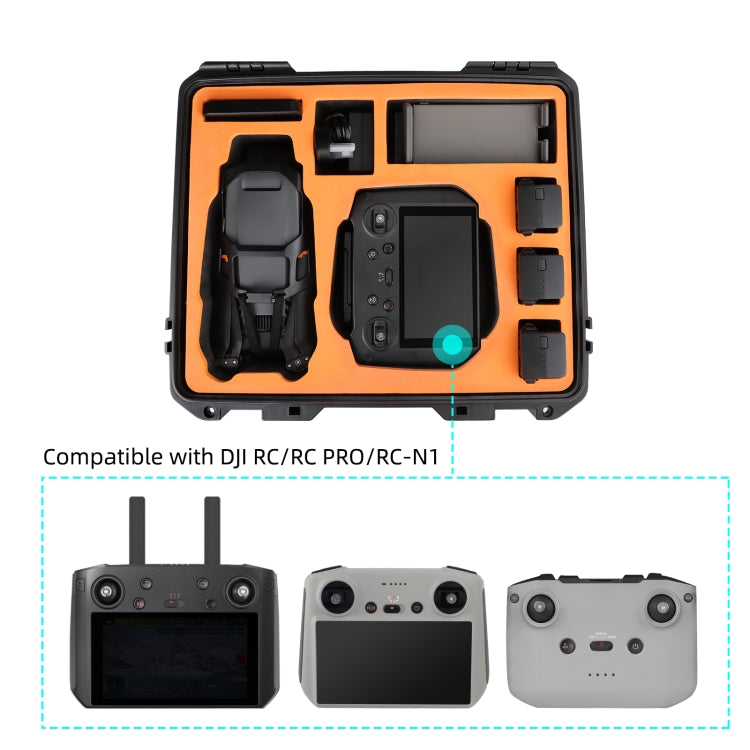 Sunnylife AQX-8 For Mavic 3 Pro / Mavic 3 Classic / Mavic 3 Waterproof Large Capacity Protective Handbox(Black) - HoMEdemic™ 