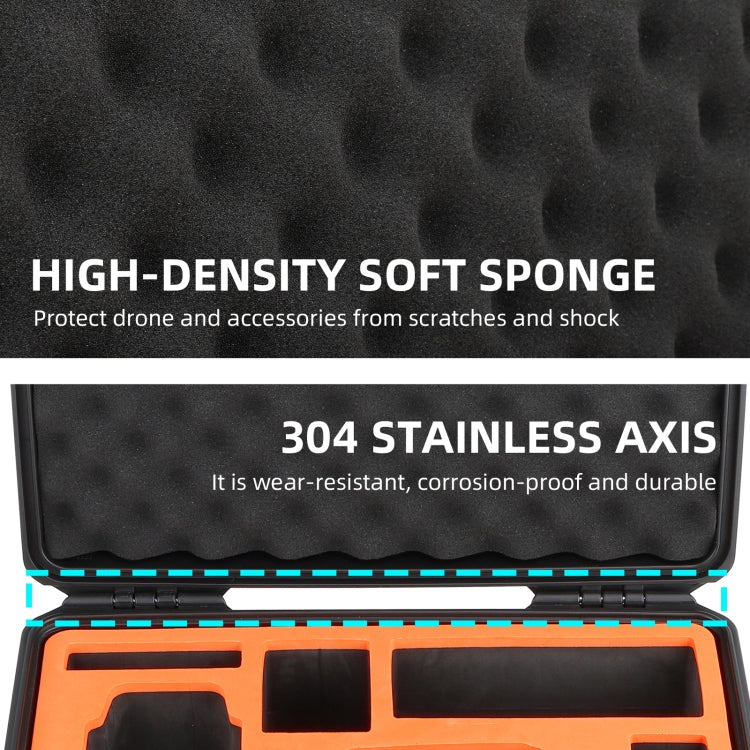Sunnylife AQX-8 For Mavic 3 Pro / Mavic 3 Classic / Mavic 3 Waterproof Large Capacity Protective Handbox(Black) - HoMEdemic™ 