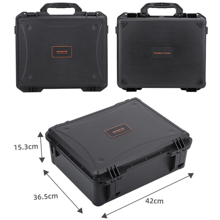 Sunnylife AQX-9 For DJI Avata Flying Glasses Waterproof Large Capacity Protective Carrying Case(Black) - HoMEdemic™ 