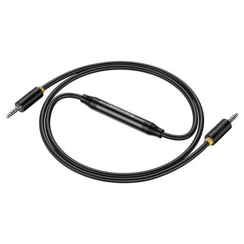 1m JINGHUA 3.5mm Cable Audio Conversion Microphone Two-way Transcriber - HoMEdemic™ 