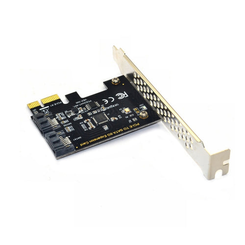 PCE2SAT-A01 PCI-E 1X To SATA3.0 Expansion Card 6 Gbps Transfer Card - HoMEdemic™ 