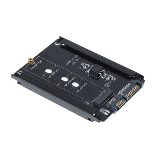 ENCNF2S-N01 NGFF To SATA3 Transfer Card M.2 KEY B-M SSD To 6Gbps Interface Conversion Adapter With Baffle - HoMEdemic™ 