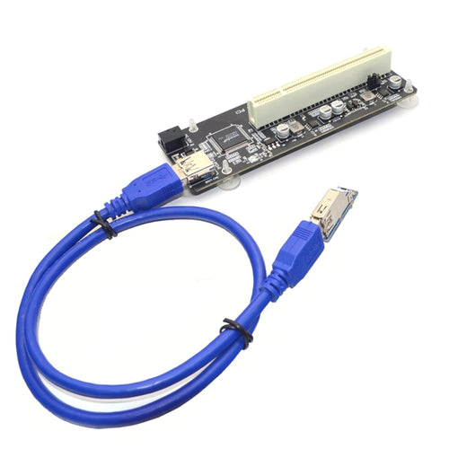 PCI-E 1X To Single PCI Riser Card Extend Adapter Add Expansion Card For PC Computer - HoMEdemic™ 