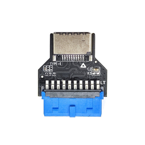 USB 3.0 19PIN Header to Type-E Front A-Key Interface Extend USB Ports to PC, Spec: Up-high - HoMEdemic™ 