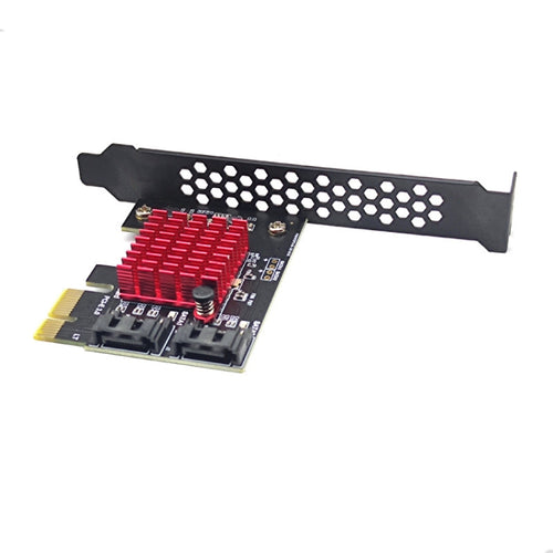 PCI-E 1X GEN3 To SATA3.0 Expansion Card 2 Ports 6Gbps Transfer Expansion IPFS Hard Disk - HoMEdemic™ 