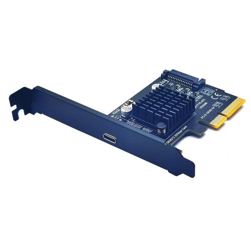 PCI-E 4X To  USB3.2 Gen2x2 Type-C 20Gbps SATA Expansion Card Asmedia ASM3242 Chip - HoMEdemic™ 