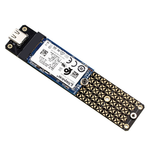 NGFF M.2 Bkey SATA Hard Disk SSD To USB3.1 Type-C / USB-C Expansion Card Conversion Board(Black) - HoMEdemic™ 