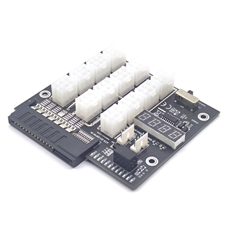2200W To 6P Graphics Card Power Board For HP Server Power Supply(Black) - HoMEdemic™ 