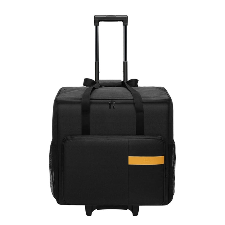 BUBM Computer Host Detachable Trolley Shockproof Waterproof Storage Bag With Wheels, Size: 27 inch(Black) - HoMEdemic™ 