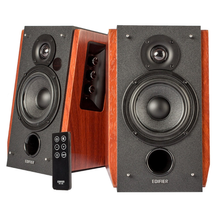 Edifier R1700BT Wireless Bluetooth HIFI Computer Speaker Subwoofer 2.0(Wood Grain) - HoMEdemic™ 