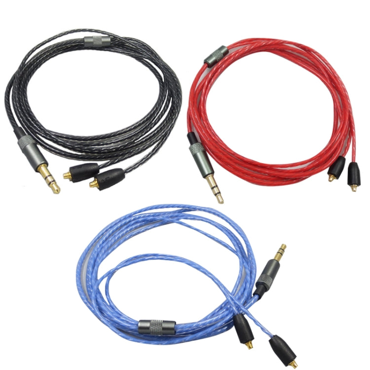 For Shure MMCX / SE215 / SE425 / SE535 / SE846 / UE900 / Waston Headset Cable(Black) - HoMEdemic™ 