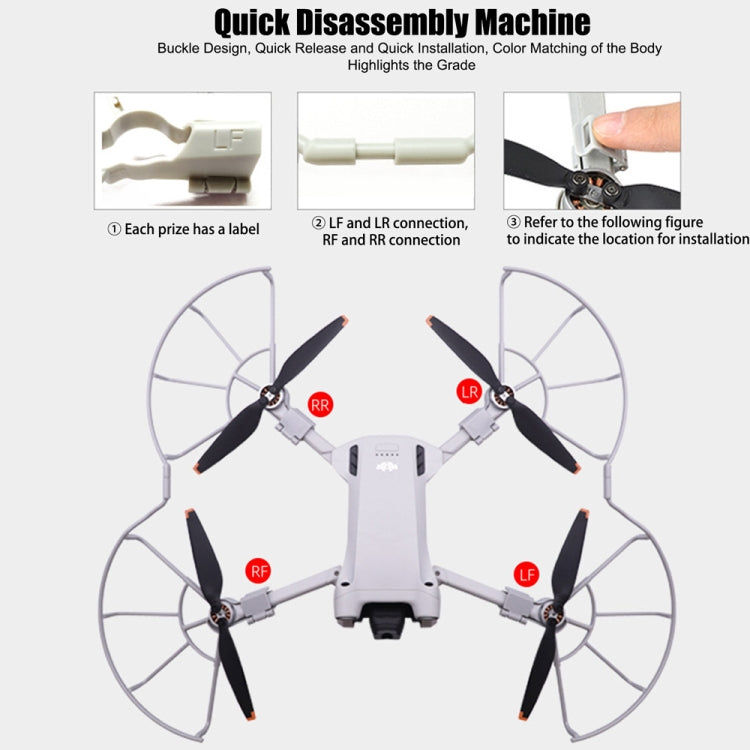 For DJI MINI 3 Pro Propeller Blades Anti Collision Protection Ring - HoMEdemic™ 