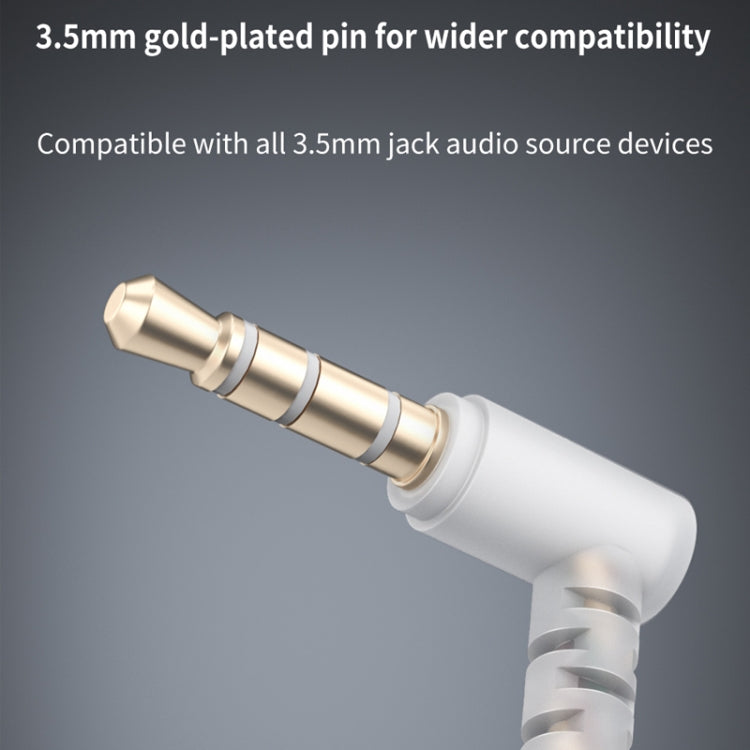 CVJ In Ear Wired Round Holes Universal Game Earphone(Black) - HoMEdemic™ 