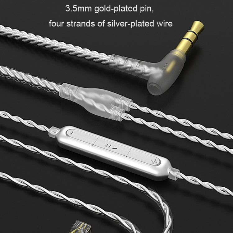 CVJ In-Ear Earplug Style Resin Interchangeable Cable Earphone, Style: Star Cloud With Mic - HoMEdemic™ 
