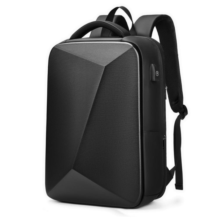 EVA Hard Shell Expandable Laptop Backpack with USB Port Multifunctional Business Travel Backpack(Black) - HoMEdemic™ 
