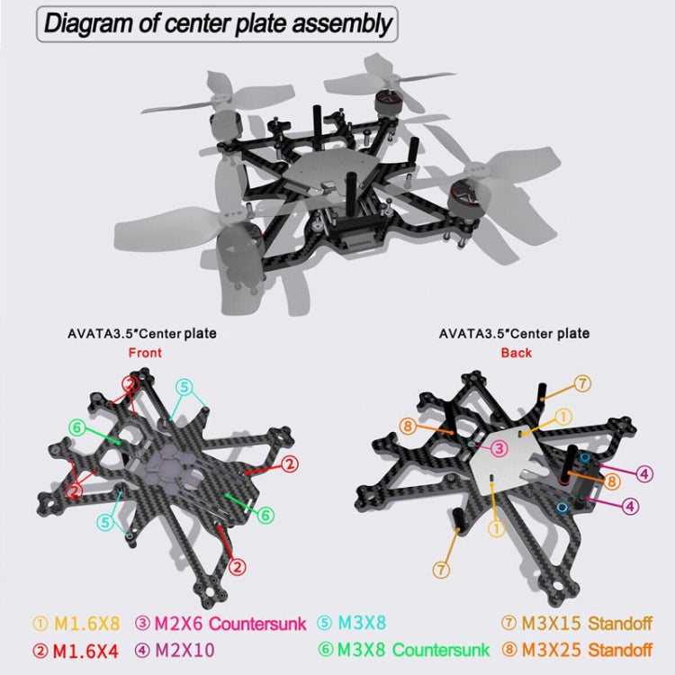 Suitable for DJI Avata 3.5-inch Upgrade Frame Kit, Style: Rack - HoMEdemic™ 