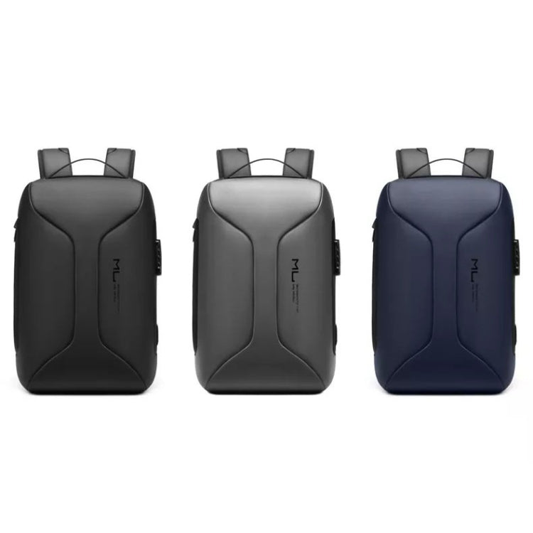 Business Large Capacity Travel Bag Multifunctional Waterproof Laptop Backpack With USB Port(Light Grey) - HoMEdemic™ 