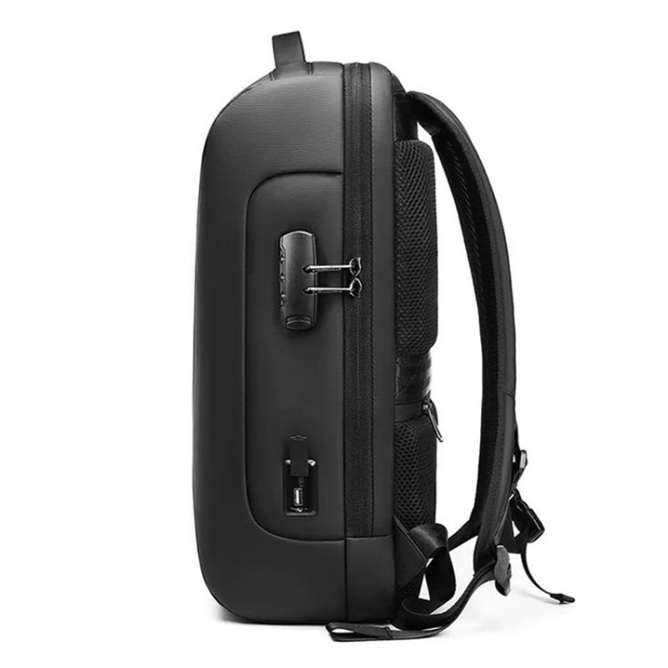 Business Large Capacity Travel Bag Multifunctional Waterproof Laptop Backpack With USB Port(Light Grey) - HoMEdemic™ 