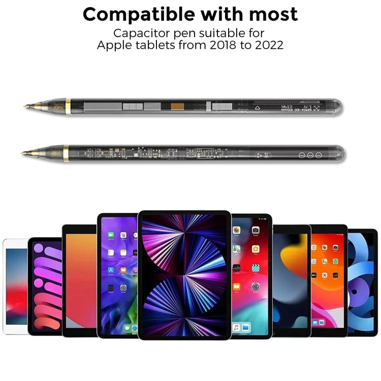 AhaStyle PE03 For iPad 2018-2022 Series Fast Charging Long Standby Transparent Touch Screen Pen - HoMEdemic™ 