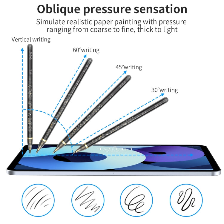 AhaStyle PE03 For iPad 2018-2022 Series Fast Charging Long Standby Transparent Touch Screen Pen - HoMEdemic™ 