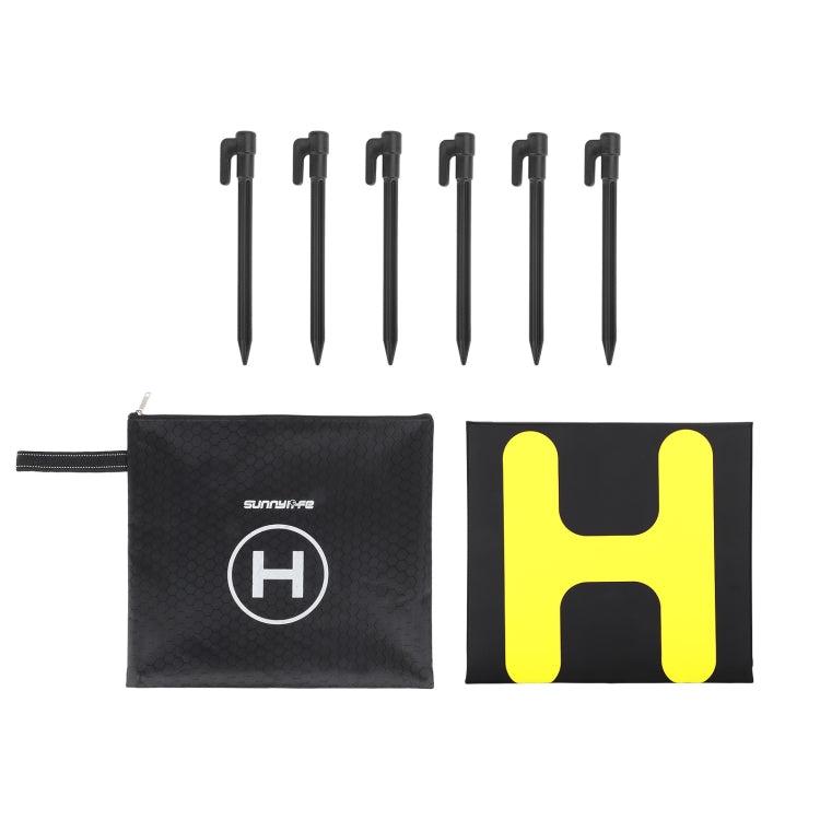 Sunnylife TJP11 80cm Hexagonal Double-sided Folding With Ground Spikes Drone Universal Apron - HoMEdemic™ 