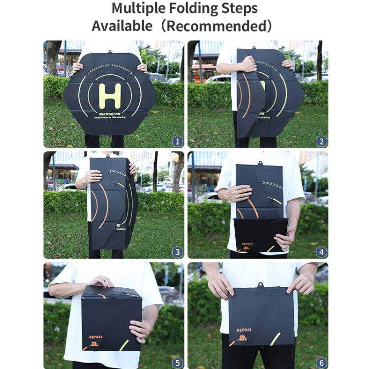 Sunnylife TJP11 80cm Hexagonal Double-sided Folding With Ground Spikes Drone Universal Apron - HoMEdemic™ 