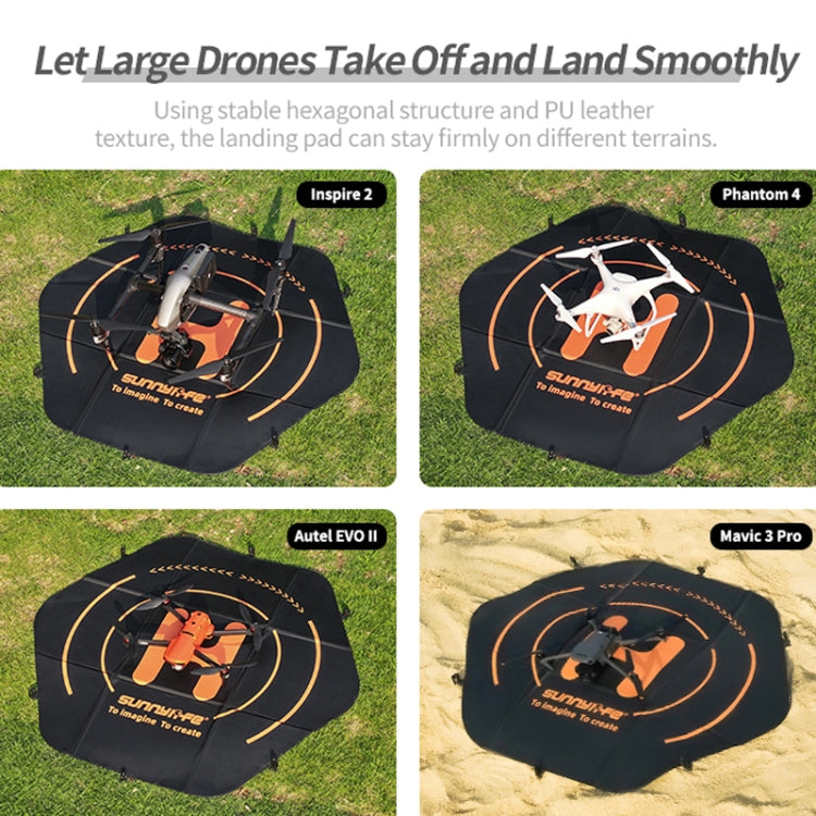 Sunnylife TJP10 110cm Hexagonal Double-Sided Folding With Ground Spikes Drone Universal Apron - HoMEdemic™ 