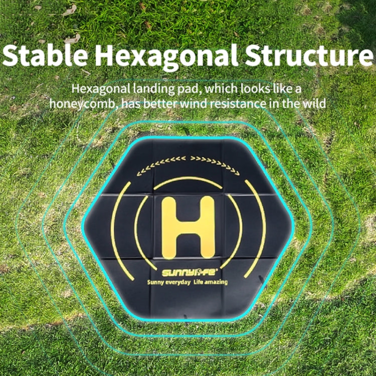 Sunnylife TJP10 110cm Hexagonal Double-Sided Folding With Ground Spikes Drone Universal Apron - HoMEdemic™ 