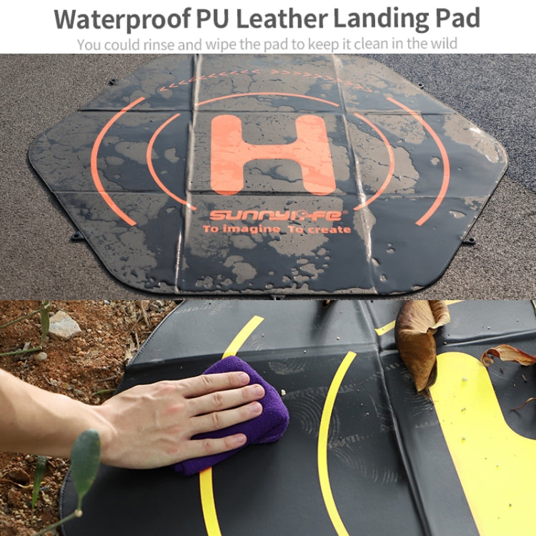 Sunnylife TJP10 110cm Hexagonal Double-Sided Folding With Ground Spikes Drone Universal Apron - HoMEdemic™ 