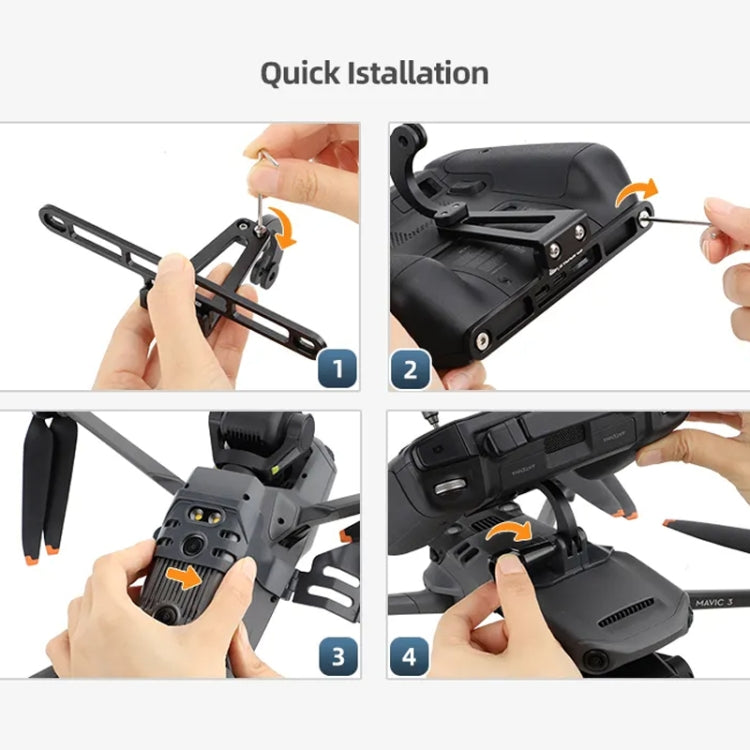 Sunnylife M3-GZ546 For DJI Mavic 3 / 3 Pro / 3 Classic Handheld Gimbal Photography Stabilizer Modification - HoMEdemic™ 