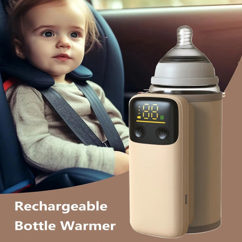 18W Fast Charging Baby Bottle Warmer With Digital Display, Spec: Flagship Version - HoMEdemic™ 