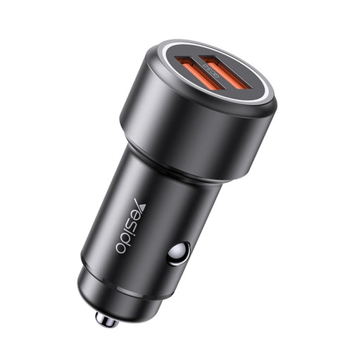 Yesido Y43 Dual USB Port Car Fast Charger Cigarette Lighter 36W Car Charger - HoMEdemic™ 