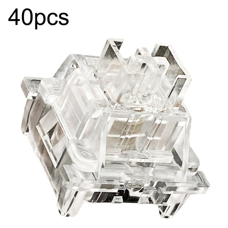 40pcs Customized Hot Swap Mechanical Keyboard 3Pin Shaft(Crystal Dust Shaft) - HoMEdemic™ 