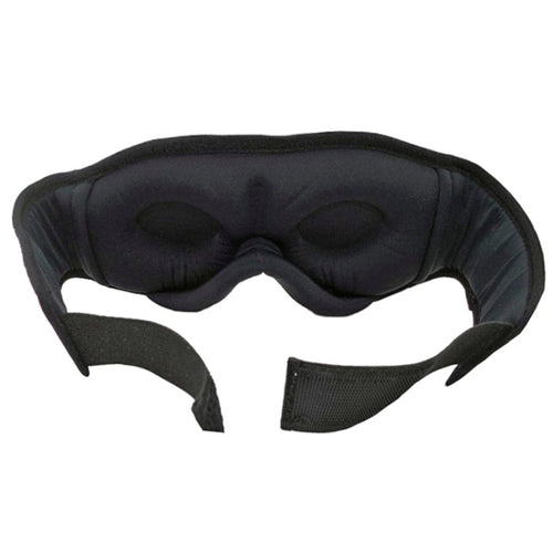 3D Wireless Bluetooth 5.0 Music Can Answer Calls Sleep Shading Eye Mask With Timing(Black) - HoMEdemic™ 