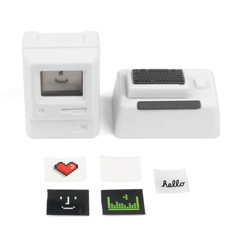 Mechanical Keyboard MAC Retro Light Transmission Keycap(White) - HoMEdemic™ 