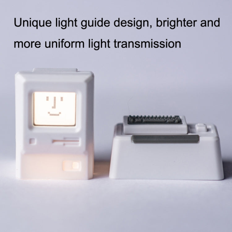 Mechanical Keyboard MAC Retro Light Transmission Keycap(White) - HoMEdemic™ 
