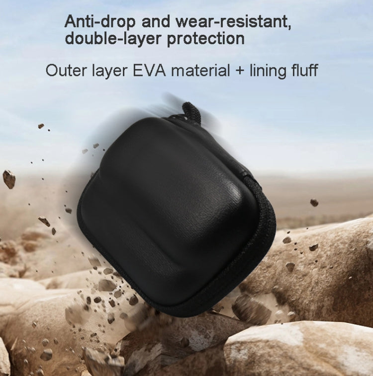 For Insta360 GO 3 Mini Body Bag Portable Storage Bag With Carabiner(Black) - HoMEdemic™ 