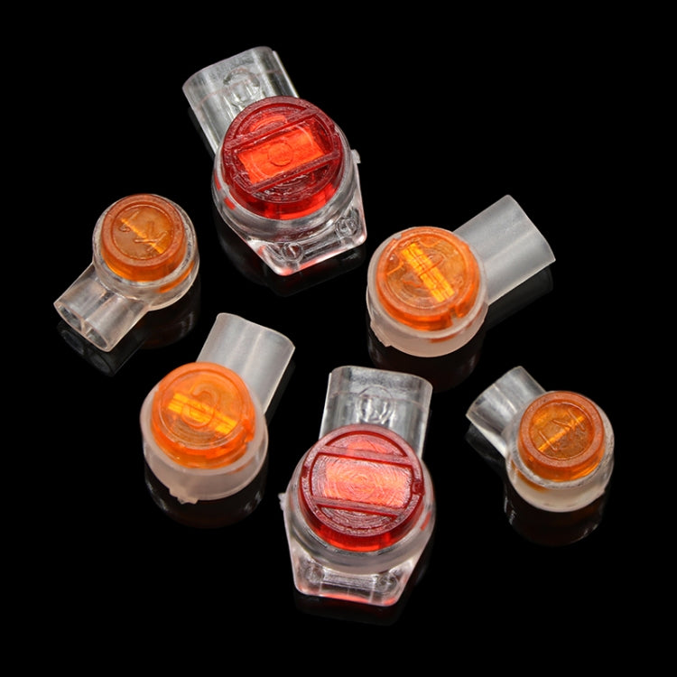 K1 100pcs /Pack Network Cable Telephone Line Connector Moisture-Proof Waterproof Wiring Terminals - HoMEdemic™ 