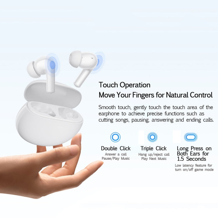 Original Xiaomi Redmi Buds 4 Vitality Edition Waterproof Wireless Bluetooth Calling Noise Reduction Earphone(White) - HoMEdemic™ 