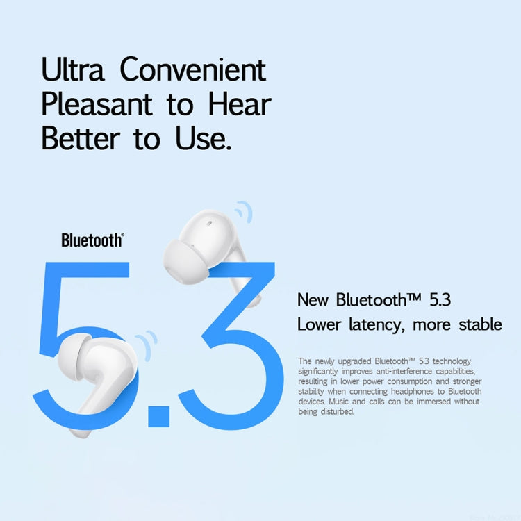 Original Xiaomi Redmi Buds 4 Vitality Edition Waterproof Wireless Bluetooth Calling Noise Reduction Earphone(White) - HoMEdemic™ 