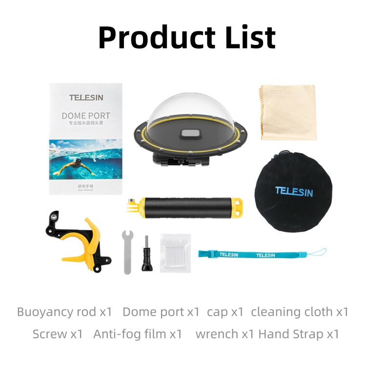 TELESIN 30M Waterproof Case Housing For GoPro Hero11 Black / HERO10 Black / HERO9 Black - HoMEdemic™ 